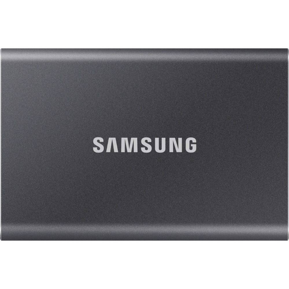 Зовнішній SSD-накопичувач SAMSUNG 4Tb T7 Titan Gray (MU-PC4T0T/WW)