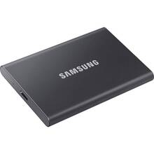 Зовнішній SSD-накопичувач SAMSUNG 4Tb T7 Titan Gray (MU-PC4T0T/WW)