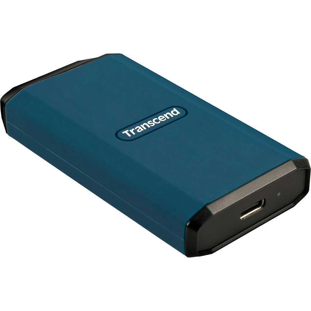 Зовнішній SSD накопичувач TRANSCEND ESD410C 4TB USB3.2 Gen2x2 Dark Blue (TS4TESD410C) Тип твердотільний накопичувач (SSD)