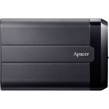 Зовнішній жорсткий диск APACER AC732 1TB USB 3.2 Black (AP1TBAC732B-1)