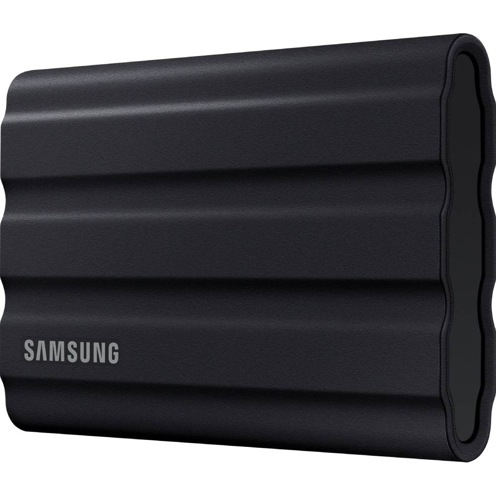 Зовнішній SSD накопичувач Samsung 2TB USB 3.2 Gen 2 1050 MB/s Black T7 (MU-PE2T0S/EU) Ємність 2 Тб