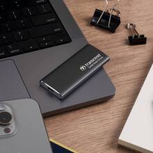 Зовнішній SSD накопичувач Transcend ESD265C 2 Tb Silver (TS2TESD265C)