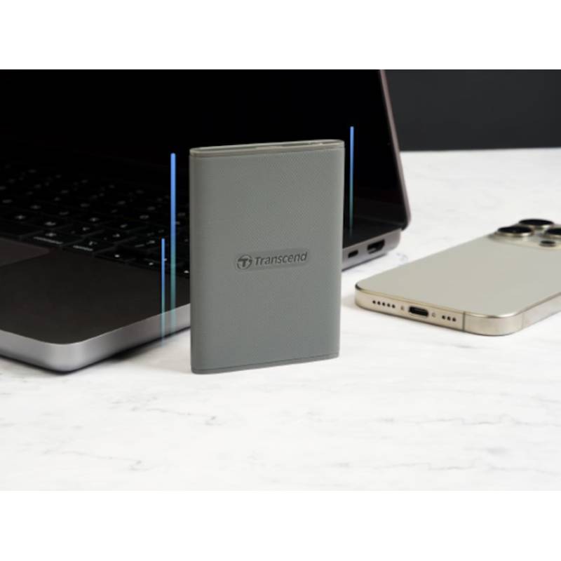 Внешний SSD накопитель Transcend ESD360C 2Tb Silver (TS2TESD360C) Емкость 2 Тб