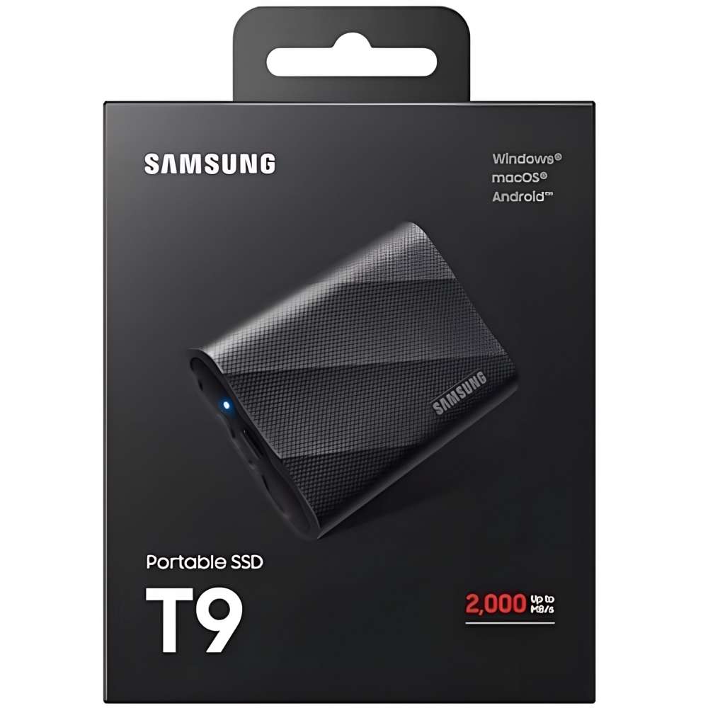 Фото Внешний SSD накопитель SAMSUNG T9 Shield 4TB Black (MU-PG4T0B/EU)