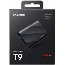 Зовнішній SSD накопичувач SAMSUNG T9 Shield 4TB Black (MU-PG4T0B/EU)