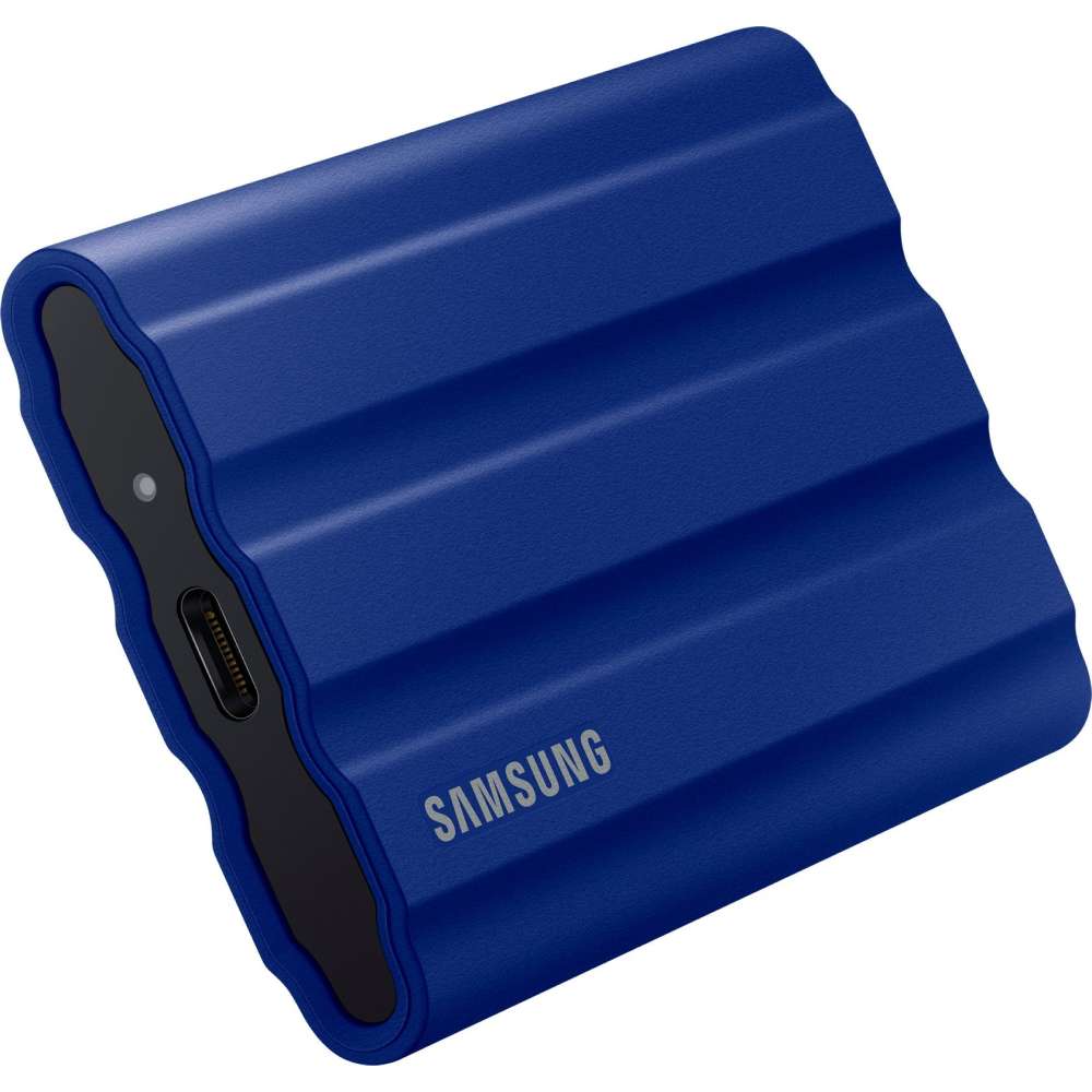 Внешний SSD накопитель SAMSUNG T7 Shield 1TB Blue (MU-PE1T0R/EU) Тип флэш-памяти 3D V-NAND