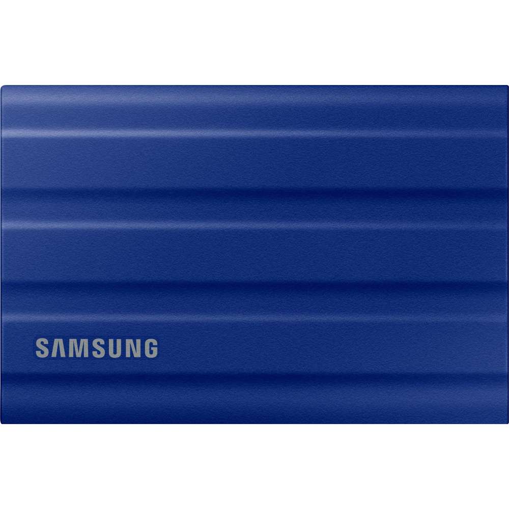 Зовнішній SSD-накопичувач SAMSUNG T7 Shield 1TB Blue (MU-PE1T0R/EU)