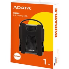 Зовнішній жорсткий диск ADATA 1TB HD680 Black (AHD680-1TU31-CBK)