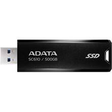 Внешний SSD накопитель ADATA USB 3.2 500GB (SC610-500G-CBK/RD)