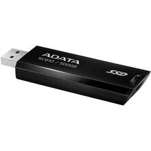 Внешний SSD накопитель ADATA USB 3.2 500GB (SC610-500G-CBK/RD)