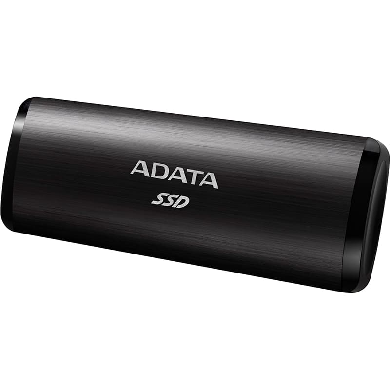 В Фокстрот Внешний SSD накопитель ADATA SE760 512GB USB 3.2 Type-C 3D NAND TLC Black (ASE760-512GU32G2-CBK)