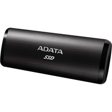 Зовнішній SSD накопичувач ADATA SE760 256GB USB 3.2 Type-C 3D NAND TLC Black (ASE760-256GU32G2-CBK)