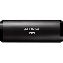 Зовнішній SSD накопичувач ADATA SE760 256GB USB 3.2 Type-C 3D NAND TLC Black (ASE760-256GU32G2-CBK)