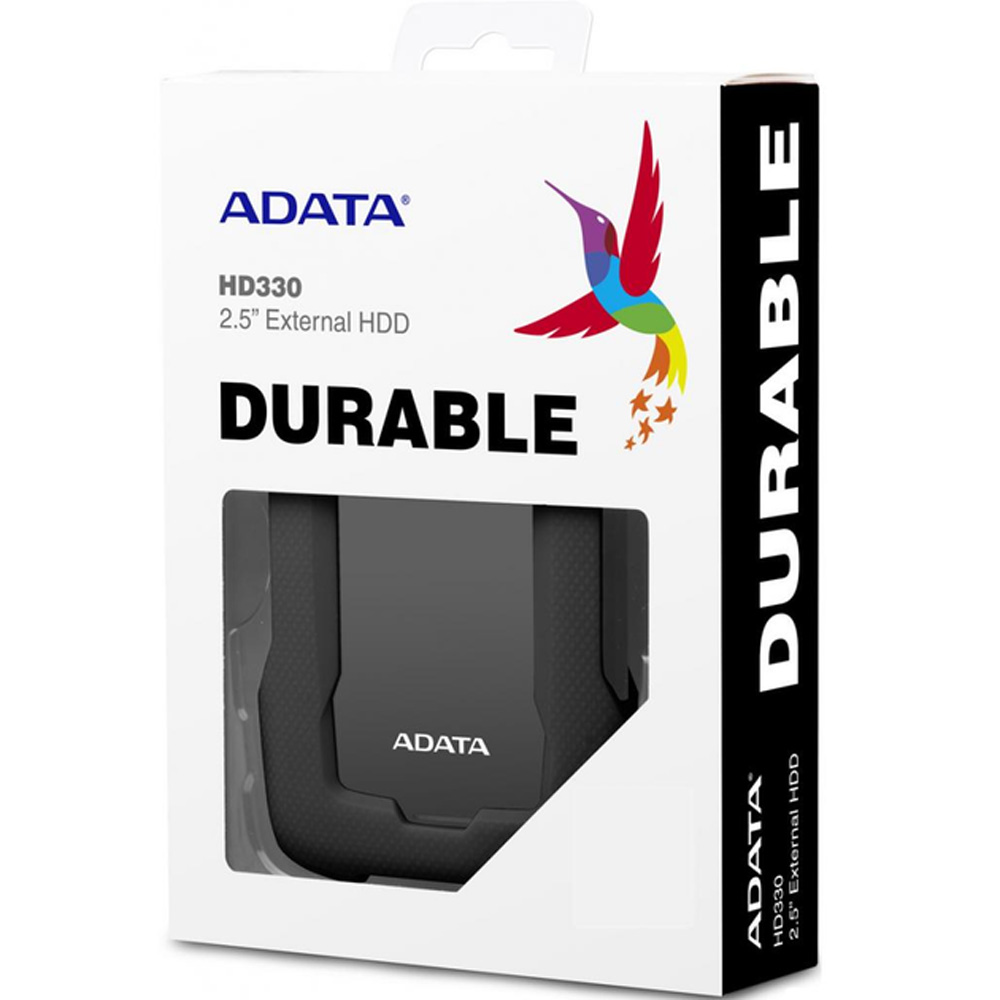 Внешний жесткий диск ADATA 2.5" 2TB (AHD330-2TU31-CBK) Емкость 2 Тб