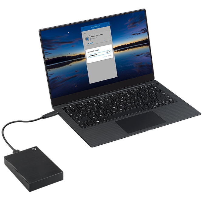 Заказать Внешний жесткий диск SEAGATE One Touch with Password 5TB Black (STKZ5000400)