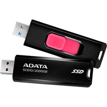 Внешний SSD накопитель ADATA SD610 2TB (SC610-2000G-CBK/RD)