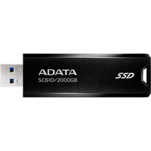 Внешний SSD накопитель ADATA SD610 2TB (SC610-2000G-CBK/RD)