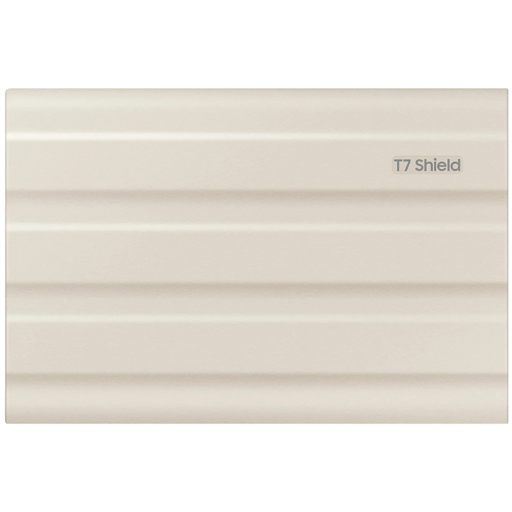 Внешний SSD накопитель SAMSUNG T7 Shield 1TB USB 3.2 Type-C Beige (MU-PE1T0K/EU) Тип твердотельный накопитель (SSD)