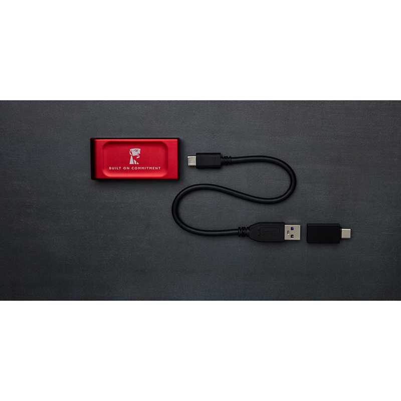 Зображення Зовнішній накопичувач SSD KINGSTON 2TB USB 3.2 Gen 2 Type-C XS1000 (SXS1000/2000GA)