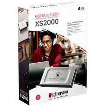 Зовнішній SSD накопичувач KINGSTON 4TB USB 3.2 Gen 2x2 Type-C XS2000 (SXS2000/4000GA)