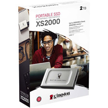Зовнішній SSD накопичувач KINGSTON XS2000 BOC 2TB Silver(SXS2000/2000GA)