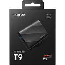 Зовнішній SSD накопичувач SAMSUNG Portable T9 1GB (MU-PG1T0B/EU)
