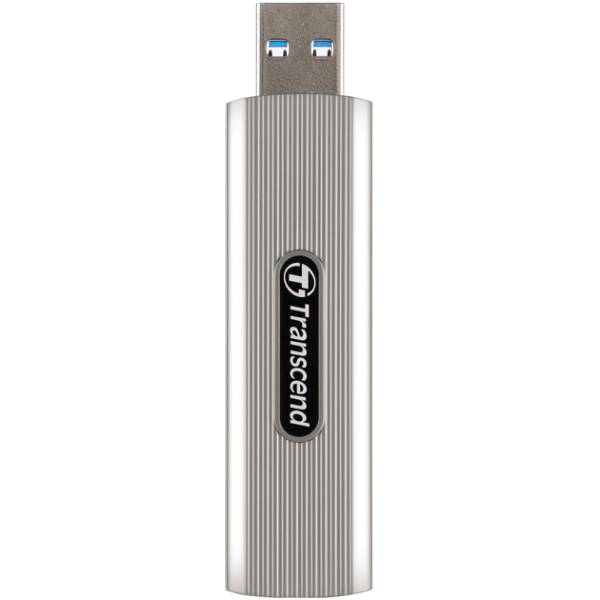 Внешний SSD накопитель TRANSCEND 2TB ESD320A USB 10Gbps Type-A Silver (TS2TESD320A) Емкость 2 Тб