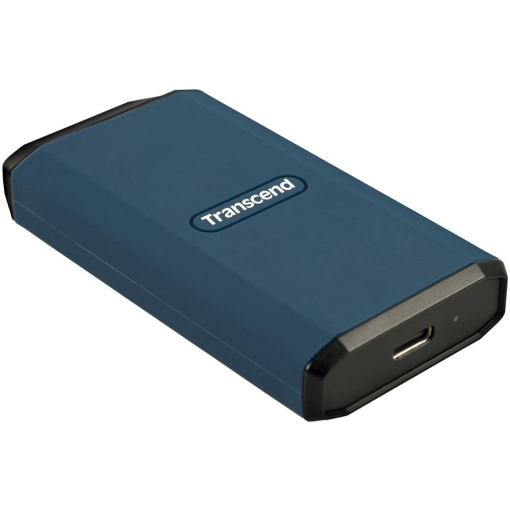 Внешний SSD накопитель TRANSCEND 1TB ESD410C USB 20Gbps Type C Blue (TS1TESD410C) Дополнительно Кабели типа A и C в комплекте; встроенное отверстие для шнурка; класс защиты IPX5