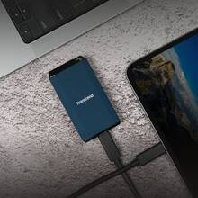Внешний SSD накопитель TRANSCEND 1TB ESD410C USB 20Gbps Type C Blue (TS1TESD410C)