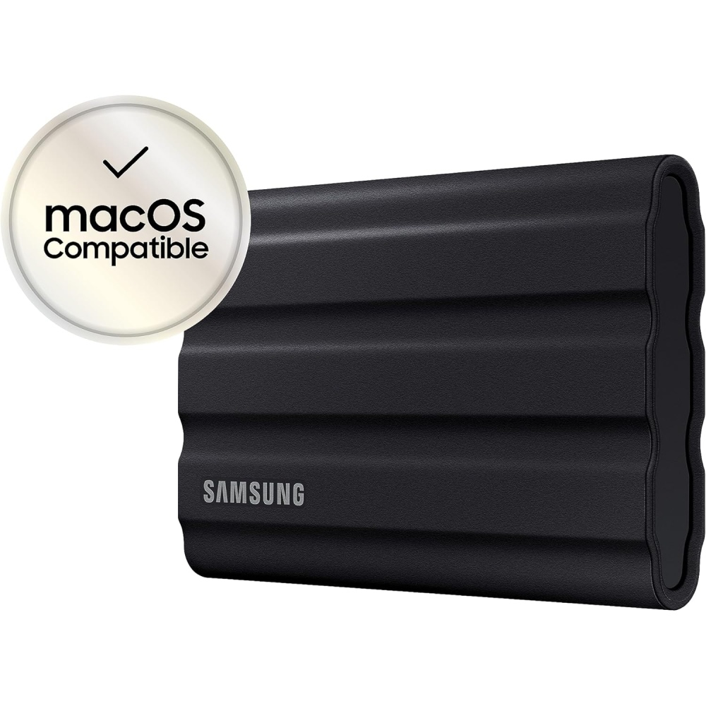 Фото Внешний SSD накопитель SAMSUNG 2TB USB 3.2 Gen 2 Type-C T7 Shield (MU-PE2T0S/WW)