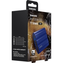 Зовнішній SSD накопичувач SAMSUNG 2TB T7 Shield USB 3.2 Gen 2 (MU-PE2T0R/WW)