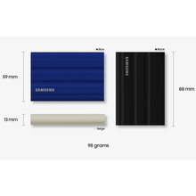 Зовнішній SSD накопичувач SAMSUNG 2TB T7 Shield USB 3.2 Gen 2 (MU-PE2T0R/WW)