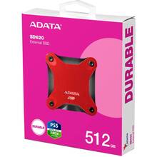 Внешний SSD накопитель ADATA USB 3.2 512GB SD620 (SD620-512GCRD)