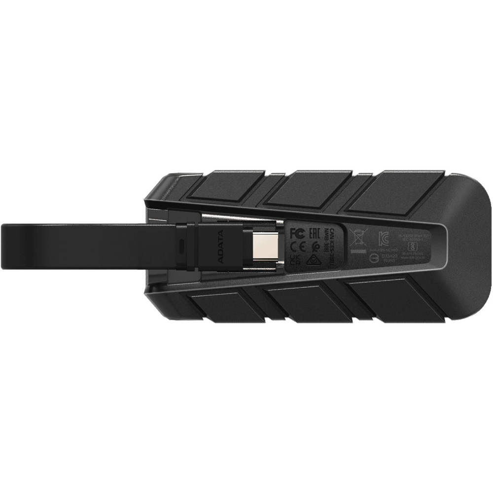 Внешний SSD накопитель ADATA USB 3.2 500GB SC740 Blue (SC740-500G-CBU) Тип твердотельный накопитель (SSD)