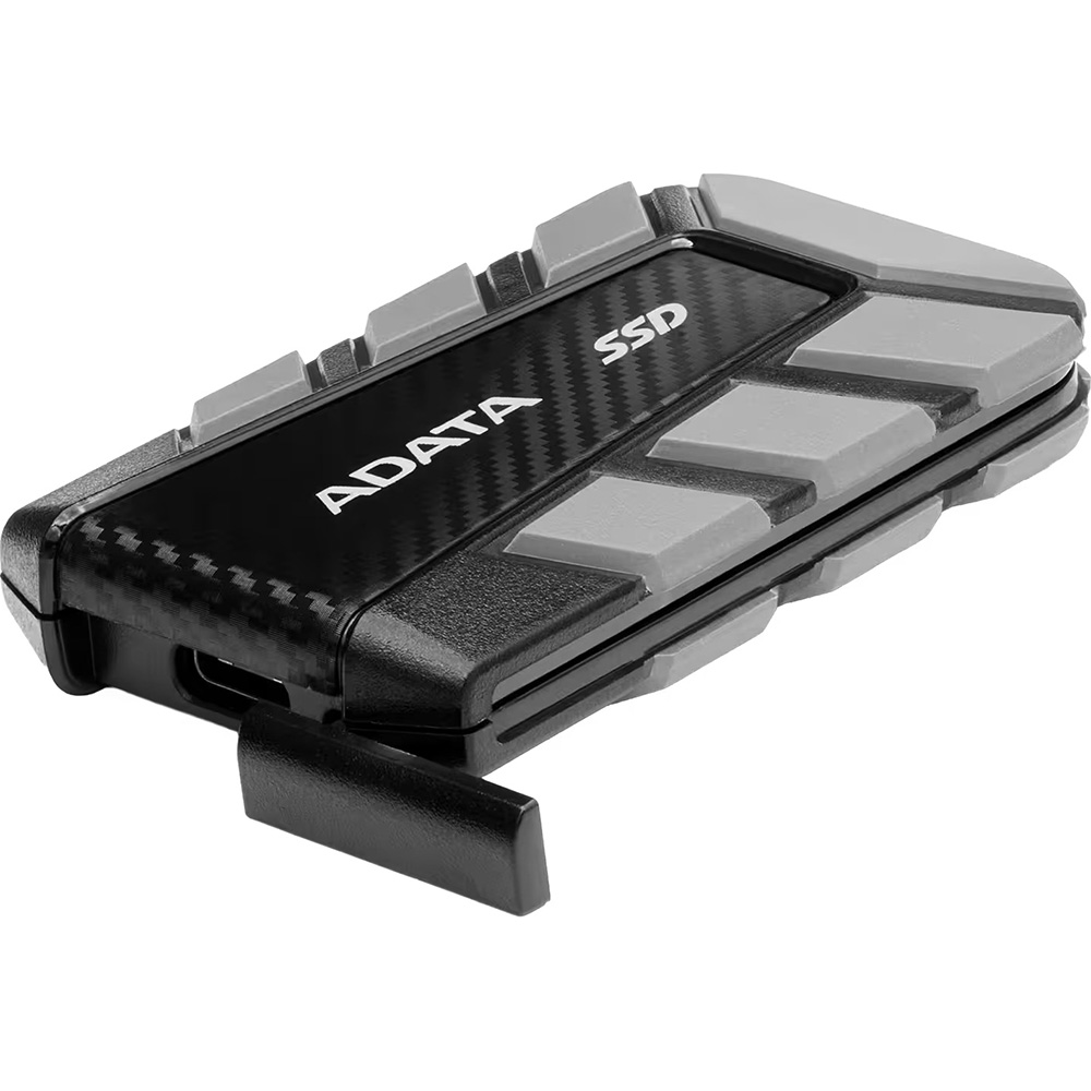 Зовнішній SSD накопичувач ADATA SD820 USB 3.2 2TB Gray (SD820-2000G-CGY) Форм-фактор USB