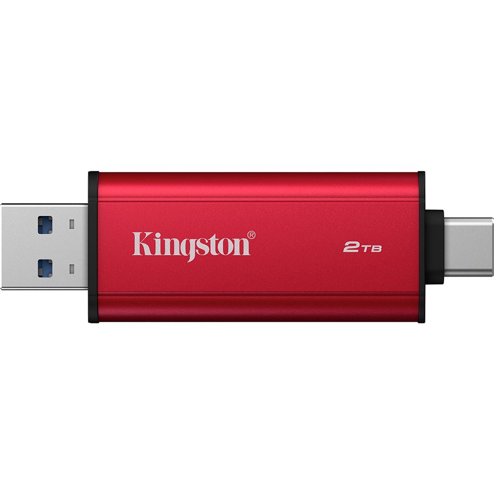 Внешний SSD накопитель KINGSTON Dual Portable USB Type-C 2TB (SPSD/2TB) Емкость 2 Тб