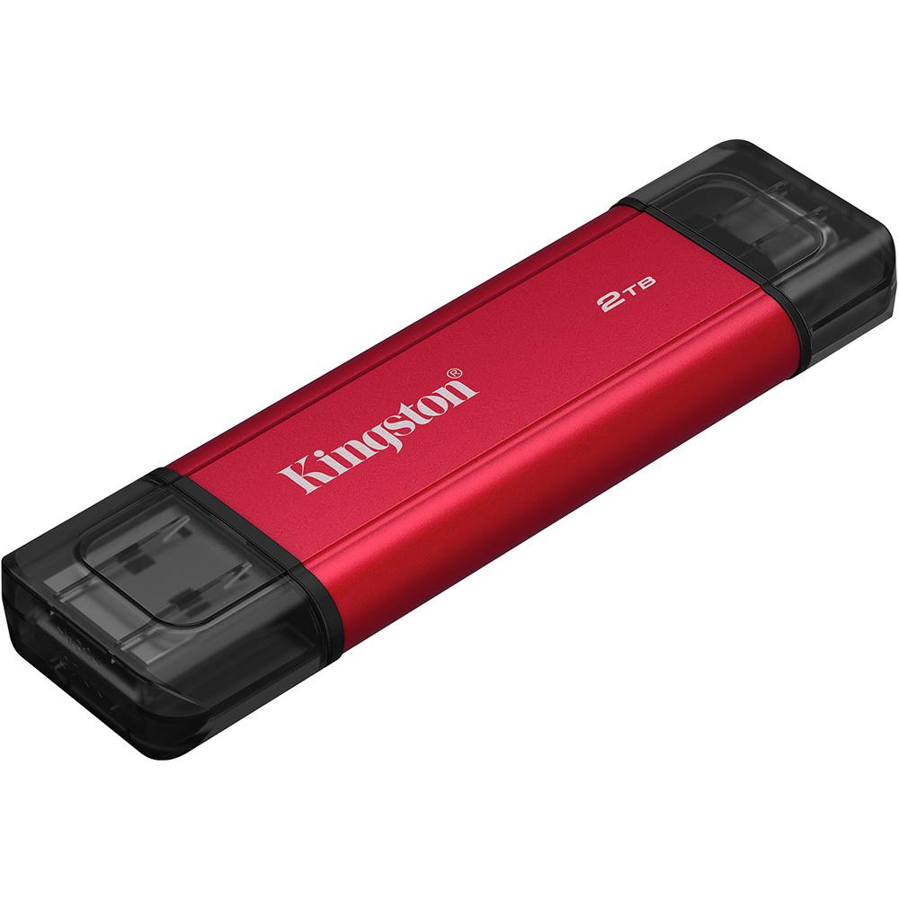Внешний SSD накопитель KINGSTON Dual Portable USB Type-C 2TB (SPSD/2TB) Тип твердотельный накопитель (SSD)