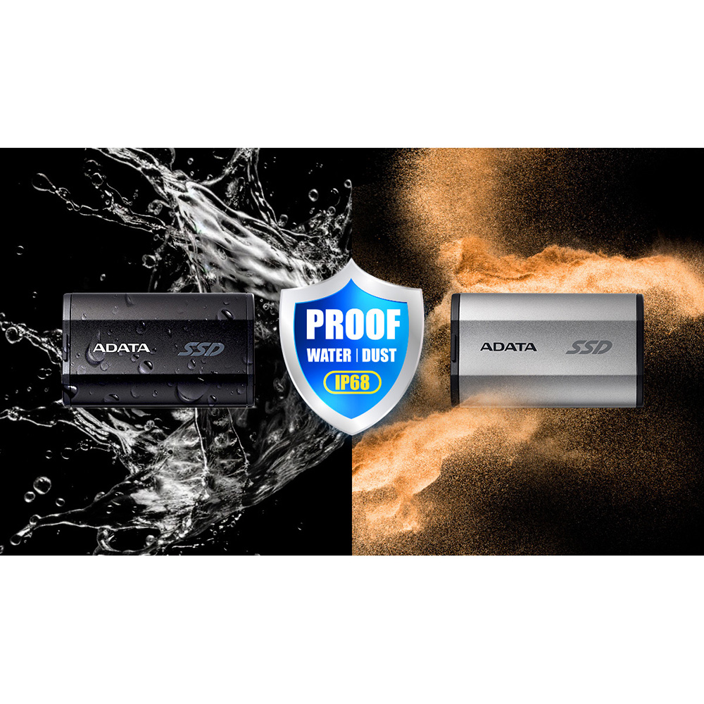 Фото Внешний SSD накопитель ADATA SD810 USB 3.2 4TB (SD810-4000G-CSG)