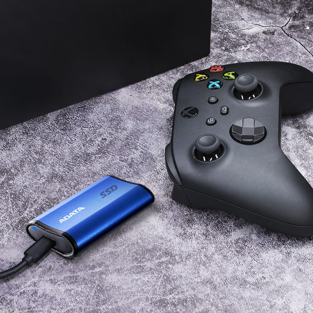 Фото 14 Внешний SSD накопитель ADATA Elite SE880 USB 3.2 4TB Gray (AELI-SE880-4TCGY)