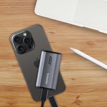 Внешний SSD накопитель ADATA Elite SE880 USB 3.2 4TB Gray (AELI-SE880-4TCGY)