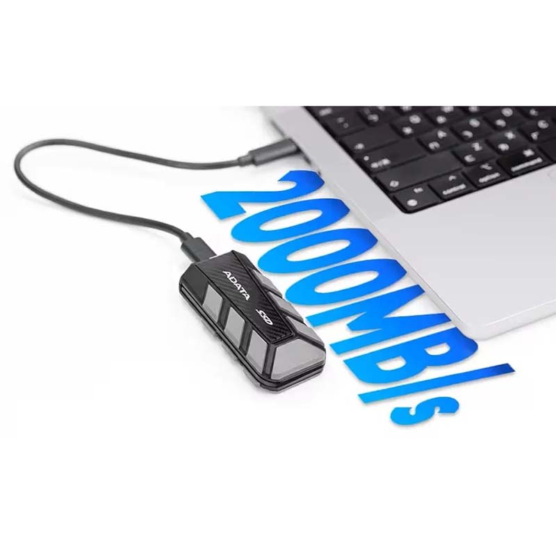 В Україні Зовнішній накопичувач SSD ADATA SD820 USB 3.2 1TB Blue (SD820-1000G-CBU)