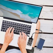 Зовнішній SSD накопичувач ADATA SD820 USB 3.2 2TB Gray (SD820-2000G-CBU)