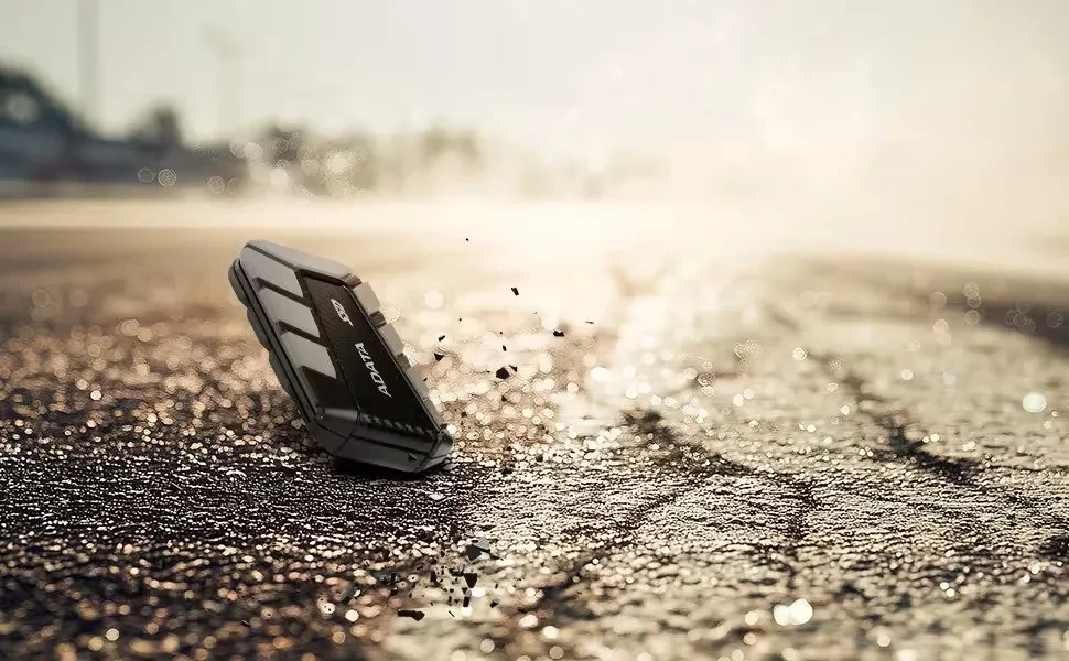 Фото 14 Зовнішній SSD накопичувач ADATA SD820 USB 3.2 2TB Gray (SD820-2000G-CBU)