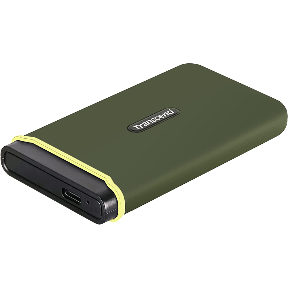 Зовнішній SSD накопичувач TRANSCEND USB 3.1 Gen 2 Type-C ESD380C 4TB Military Green (TS4TESD380C) Форм-фактор USB