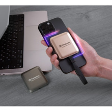 Внешний SSD накопитель TRANSCEND ESD420C USB Type C Magsafe 1TB Iron Grey (TS1TESD420C)