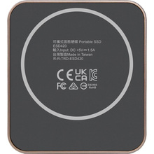 Внешний SSD накопитель TRANSCEND ESD420G USB Type C Magsafe 1TB Gold (TS1TESD420G)