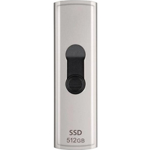 Зовнішній накопичувач SSD TRANSCEND ESD320A USB Type-A 512GB Silver (TS512GESD320A)