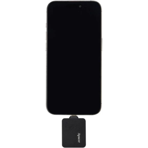 Внешний SSD накопитель APACER AS714 512GB USB 3.2 Gen.2 Black (AP512GAS714B-1) Форм-фактор USB