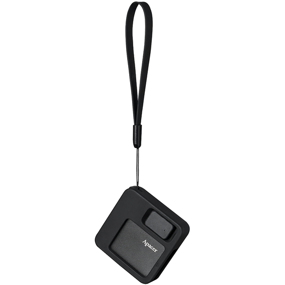 Внешний SSD накопитель APACER AS714 512GB USB 3.2 Gen.2 Black (AP512GAS714B-1) Емкость 512 Гб