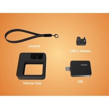 Внешний SSD накопитель APACER AS714 512GB USB 3.2 Gen.2 Black (AP512GAS714B-1)